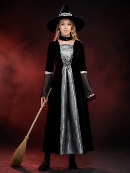Witch Costume, Long Halloween Dress main product view