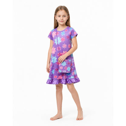 Floral Print Costume Dress with Handbag Costume Dresses detail