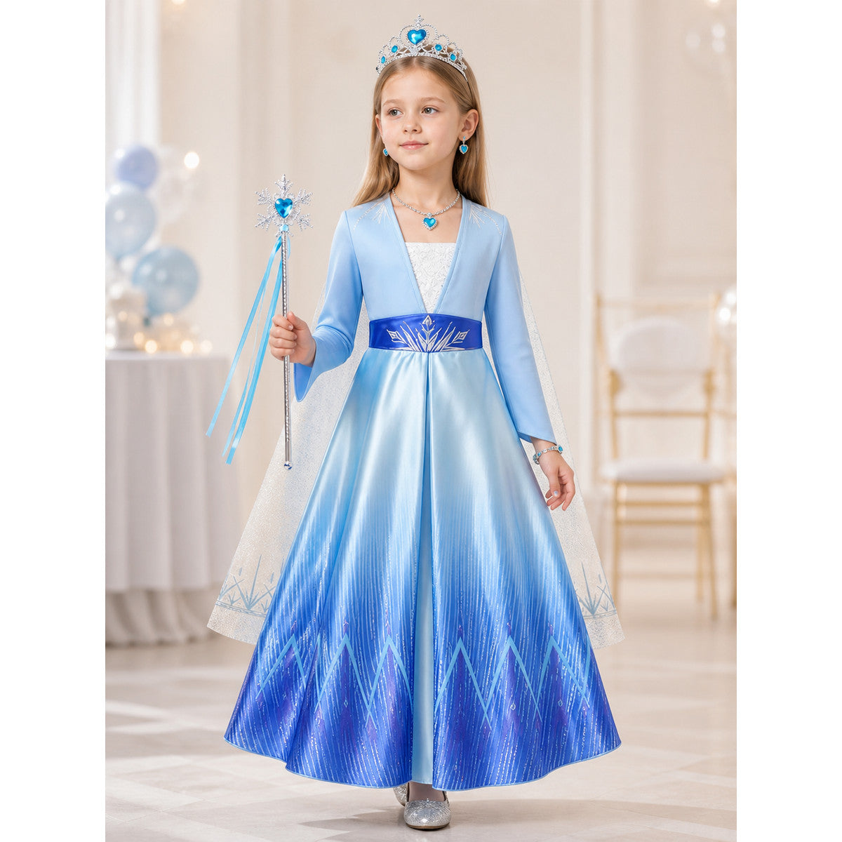 Snow Queen Costume for Halloween and Cosplay