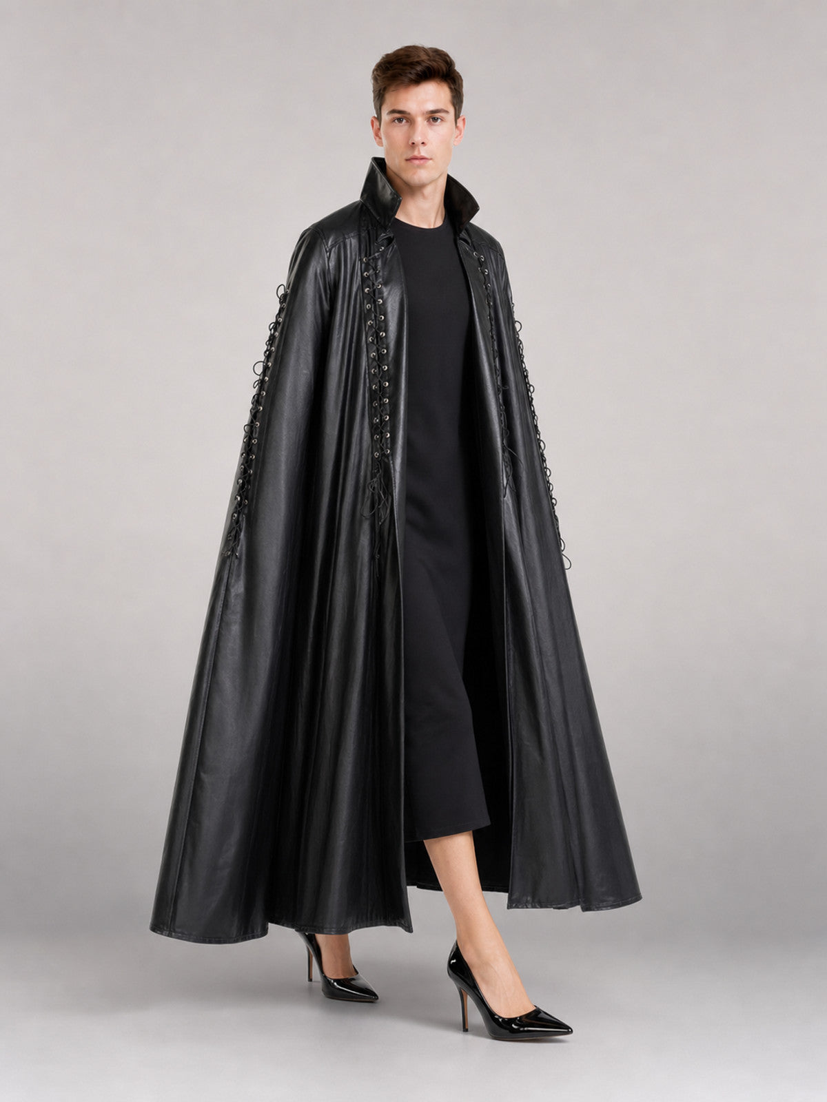 Gothic Black Cloak Costume for Cosplay occasion guide