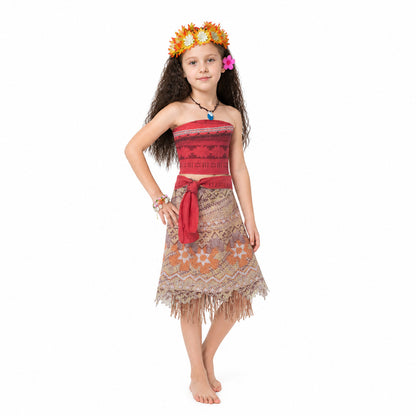 Moana Carnival Costume with Accessories Costume Accessories detail