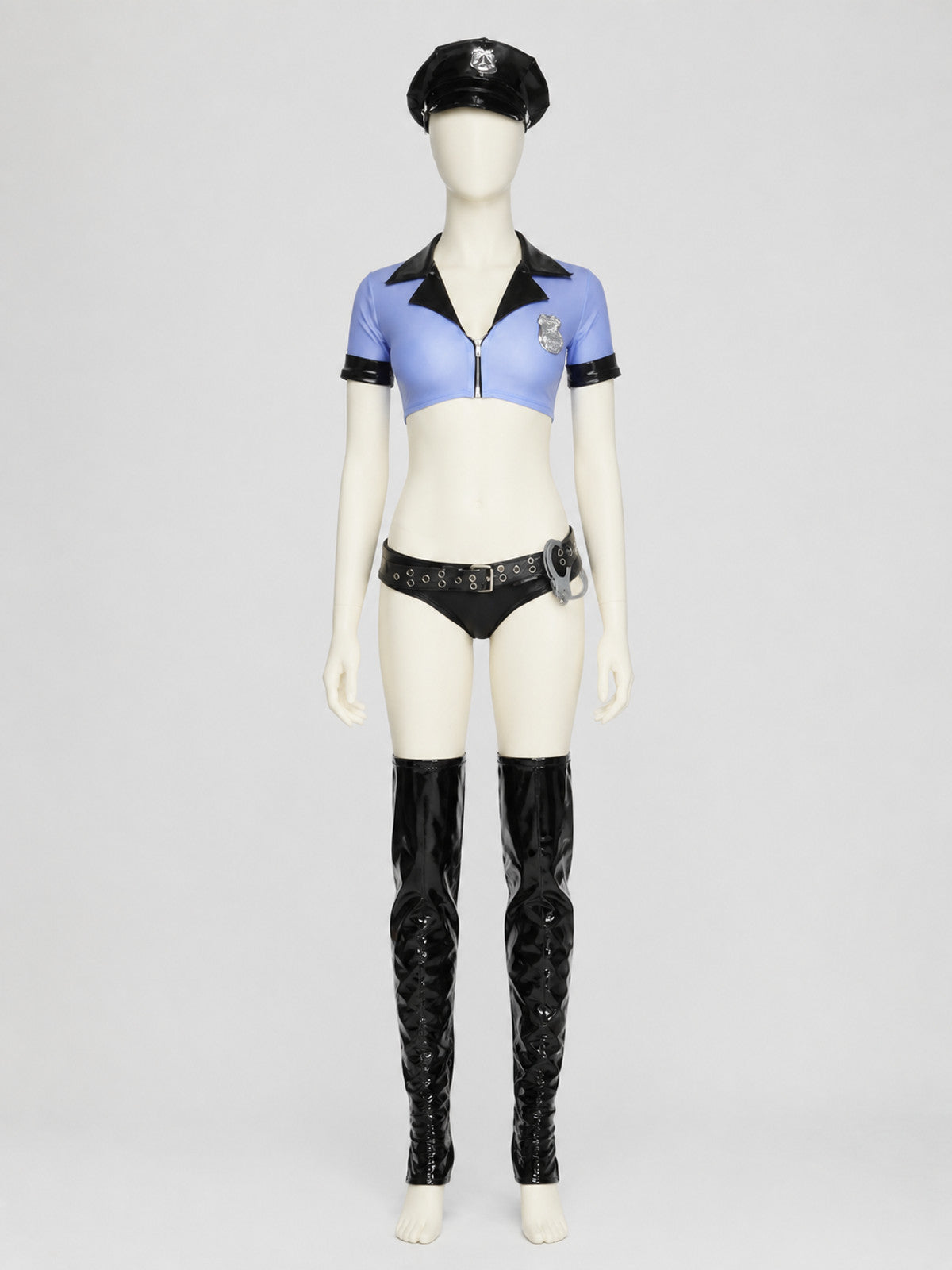 Sexy Police Costume for Halloween Cosplay Costumes detail