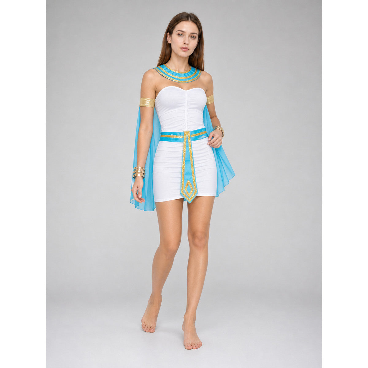 Egyptian-style masquerade costume lifestyle