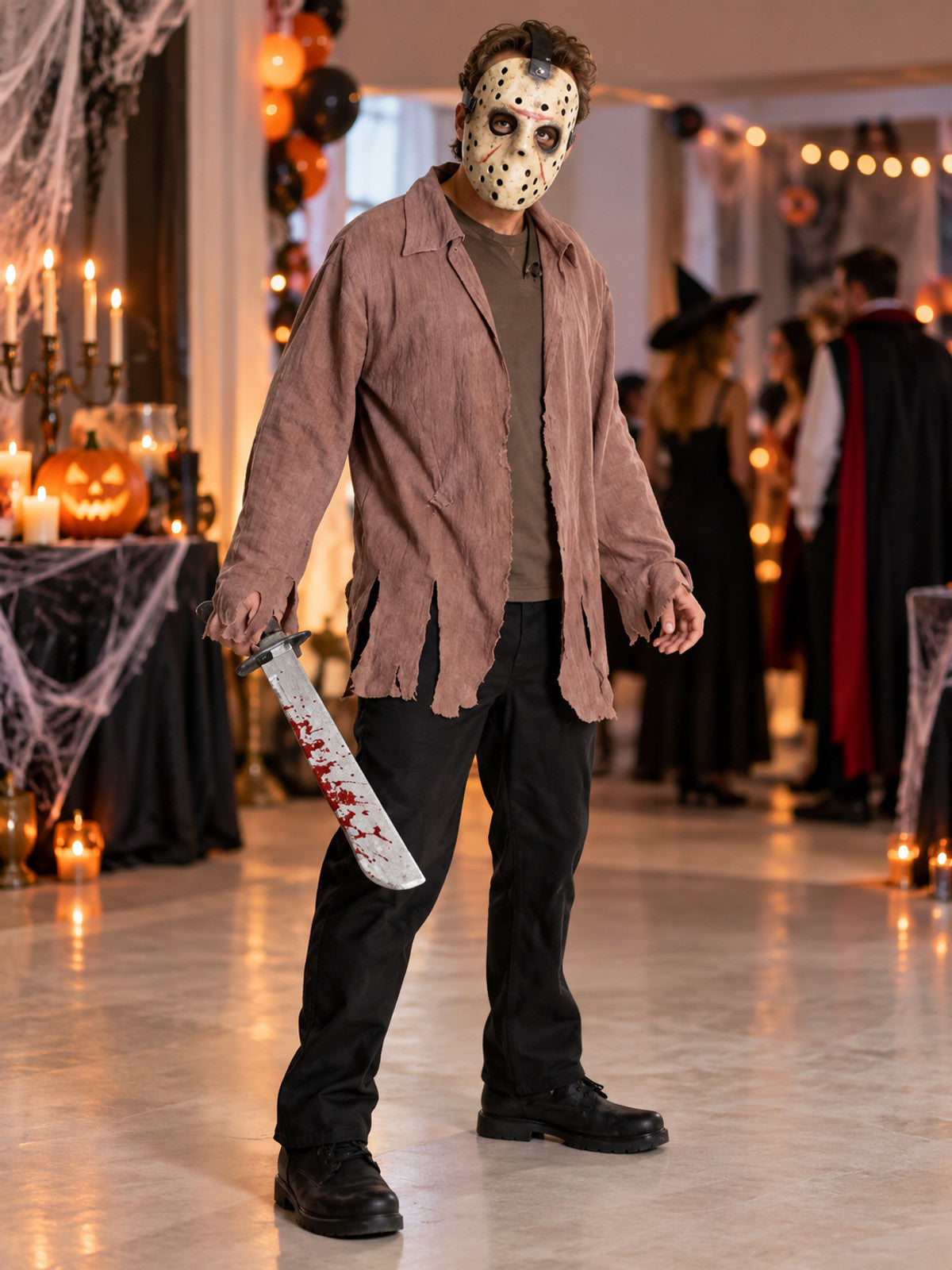Adult Vampire Costume with Mask