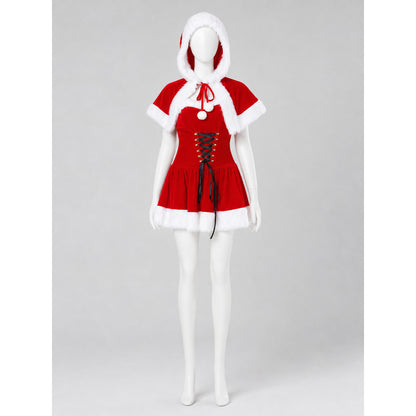 Santa New Year's Carnival Costume with Dress