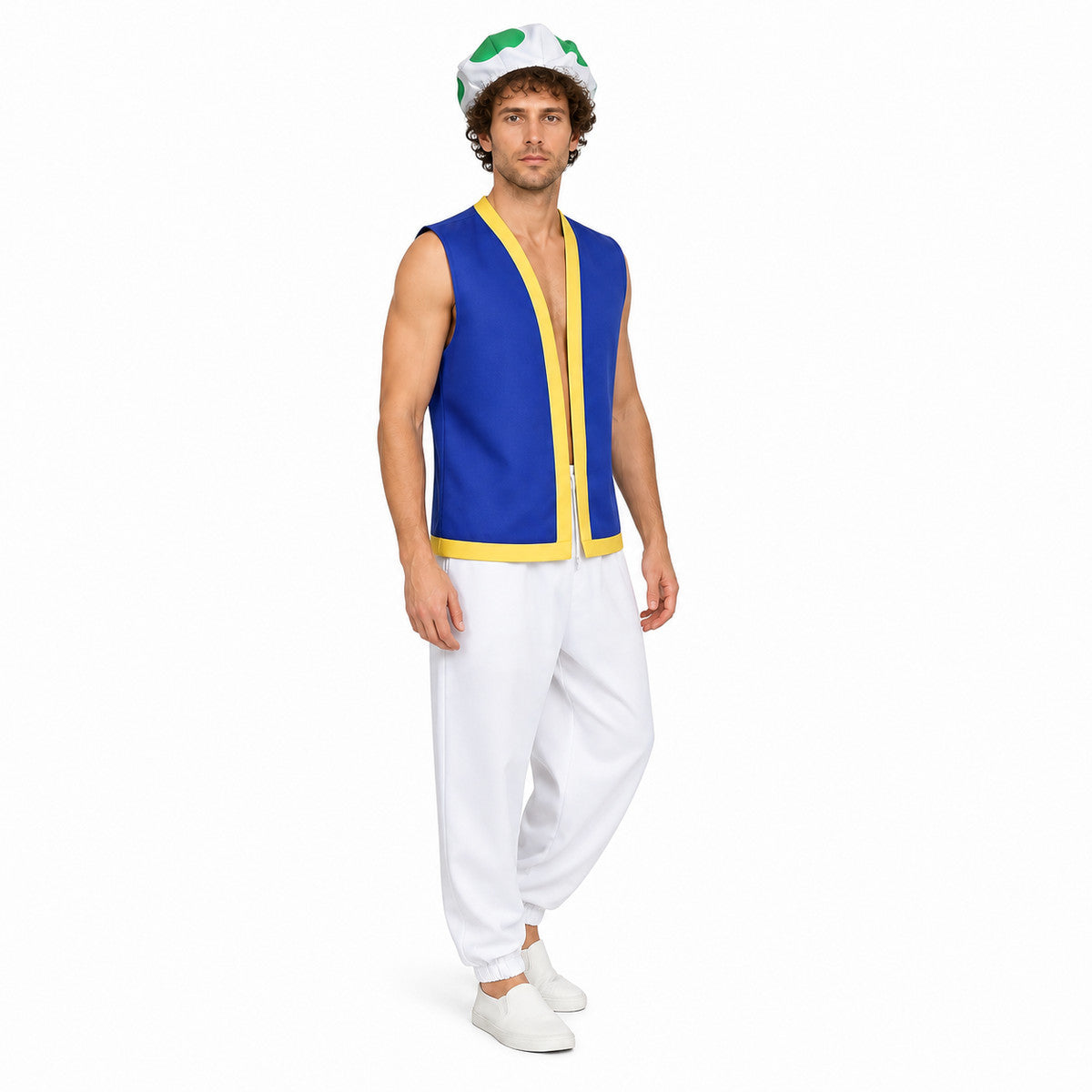 Rosalina Cosplay Costume: Top, Pants, and Hat Costume Headwear detail