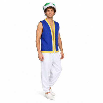 Rosalina Cosplay Costume: Top, Pants, and Hat Costume Headwear detail