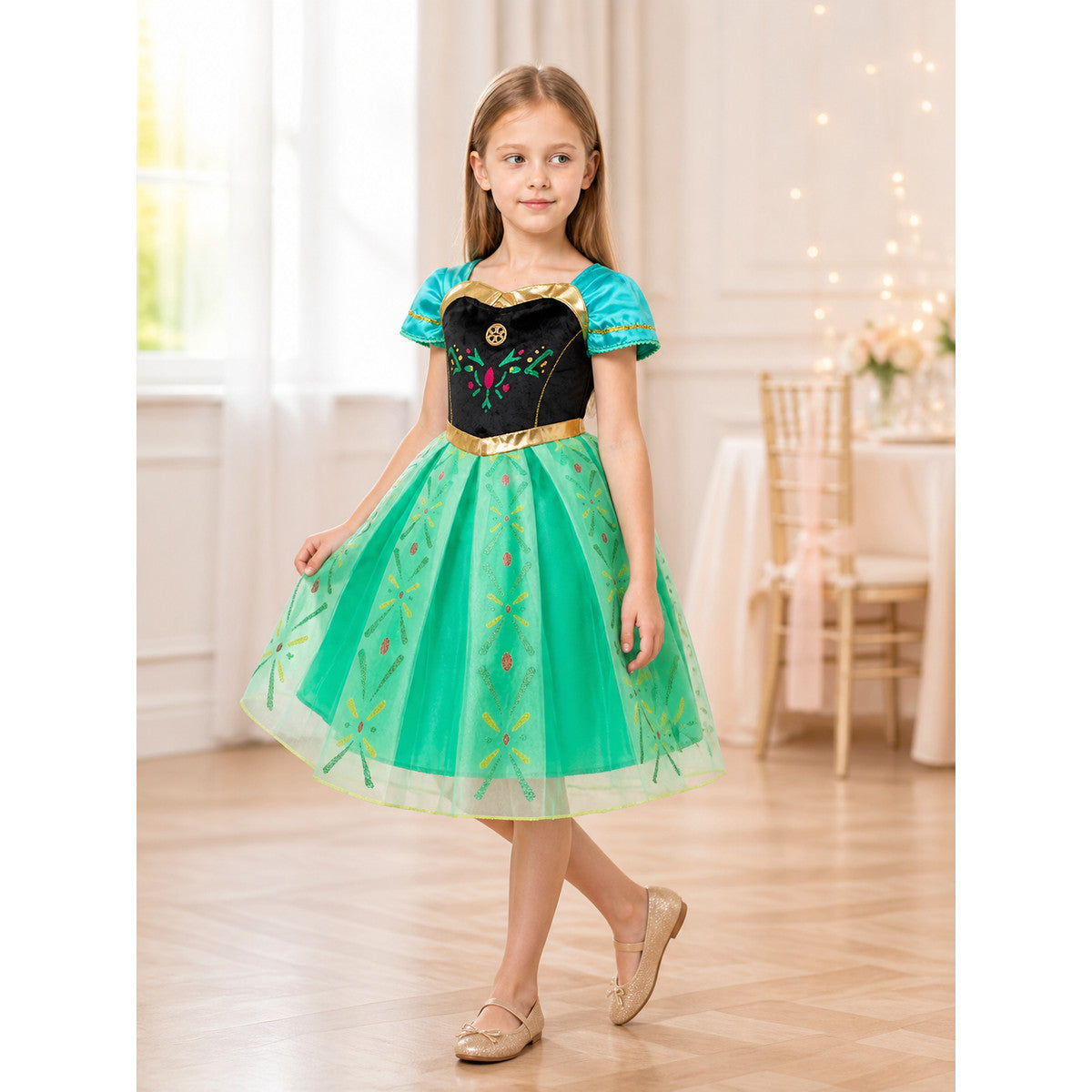 Princess Costume for Halloween and Cosplay lifestyle view