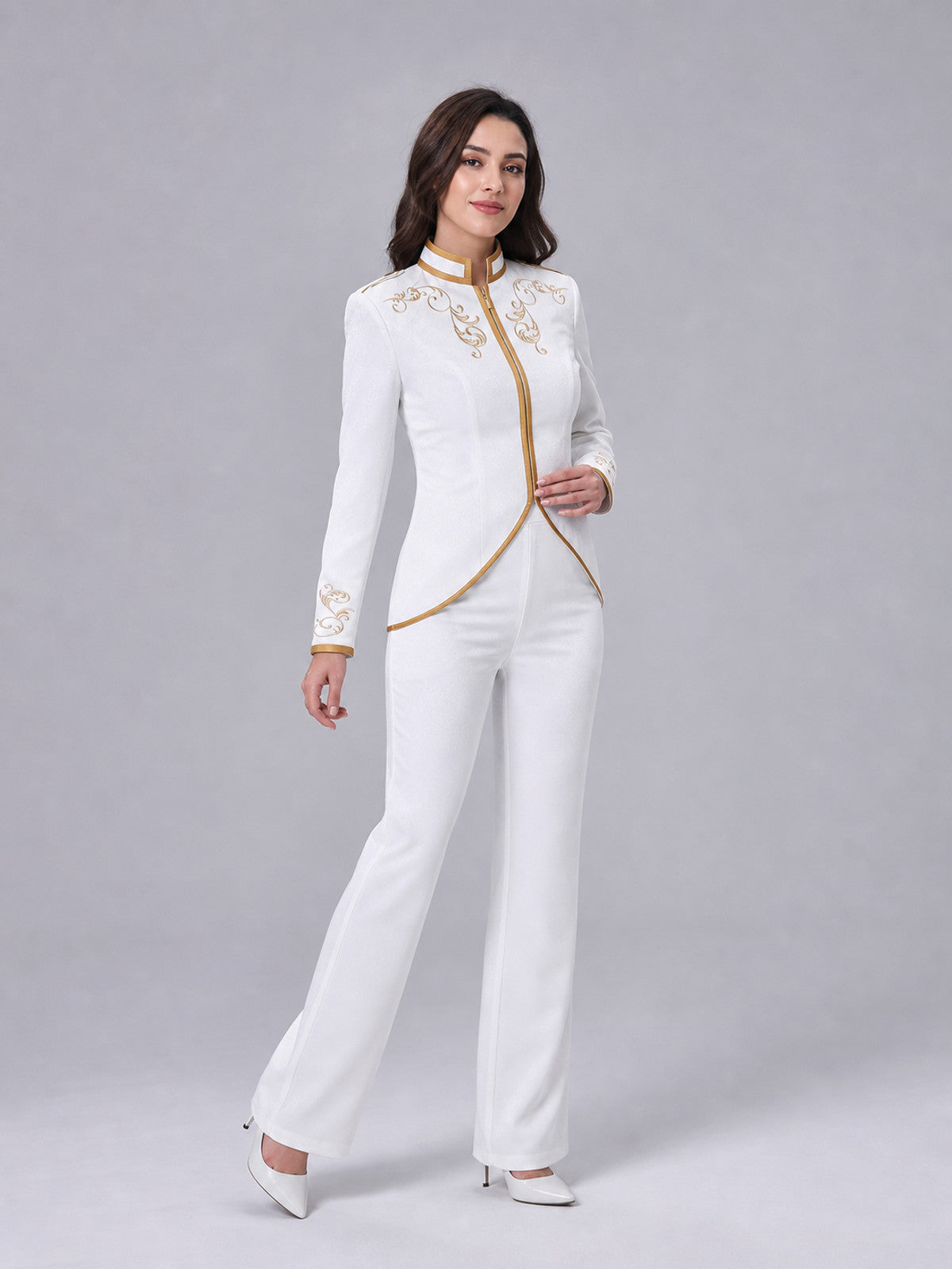 Embroidered Jacket for Cosplay and Themed Events