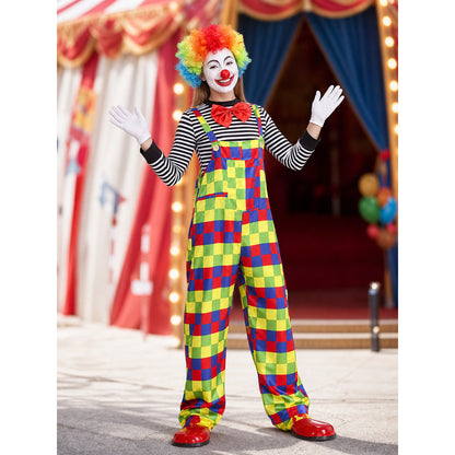 Adult Clown Costume for Halloween and Stage lifestyle view