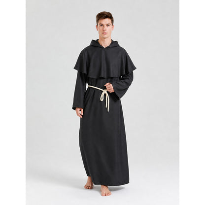 Medieval Hooded Monk Costume Costumes detail