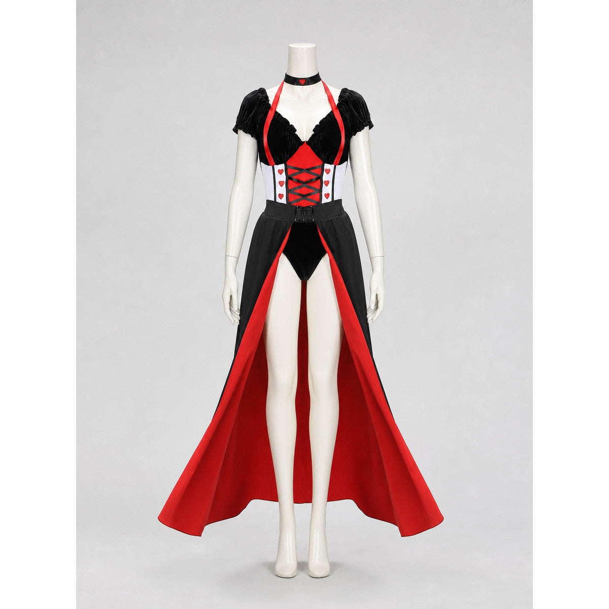 Court-Style Vampire Costume with Crown