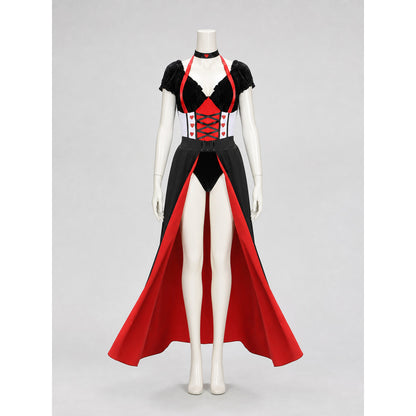 Court-Style Vampire Costume with Crown