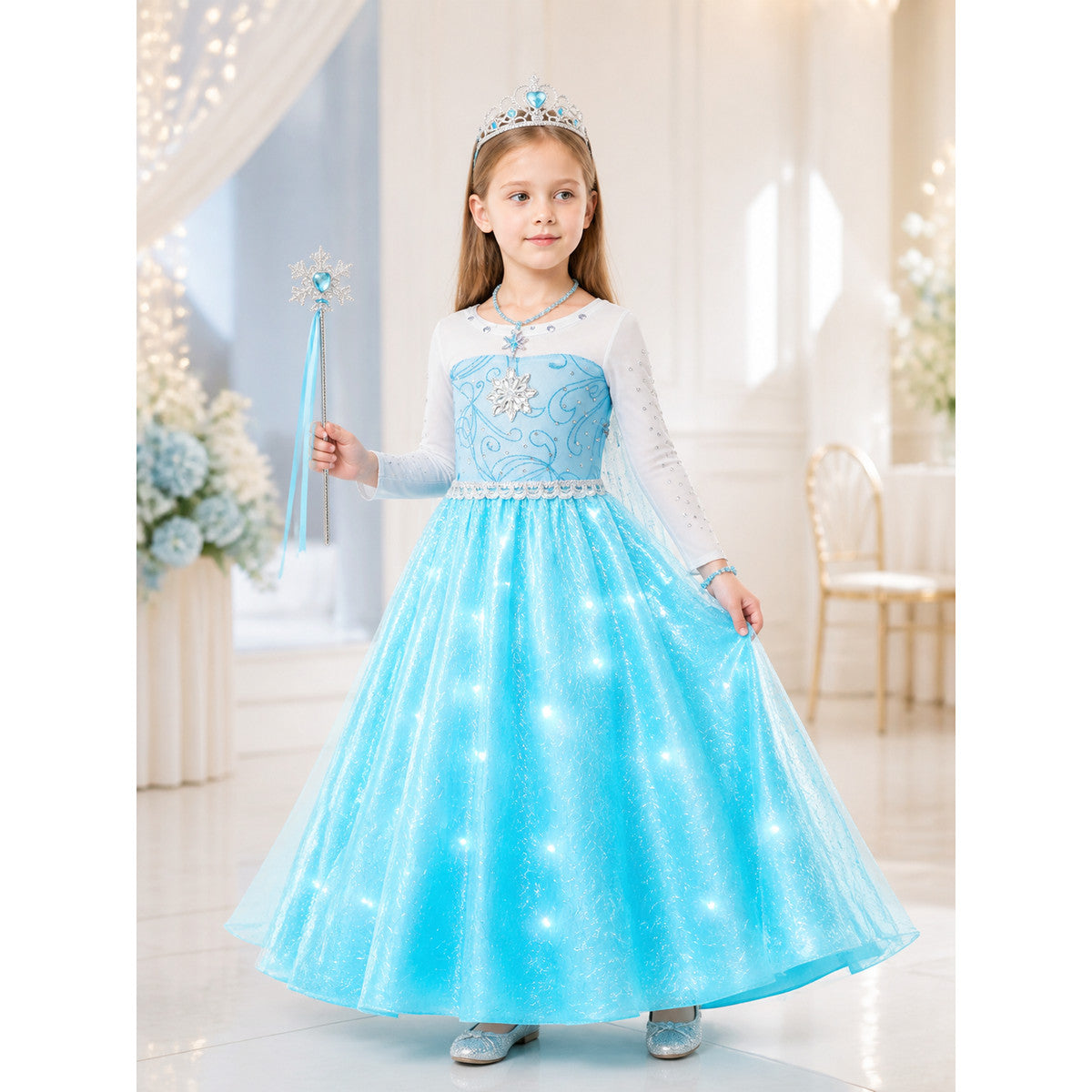 Icy Carnival Costume for Halloween and Cosplay