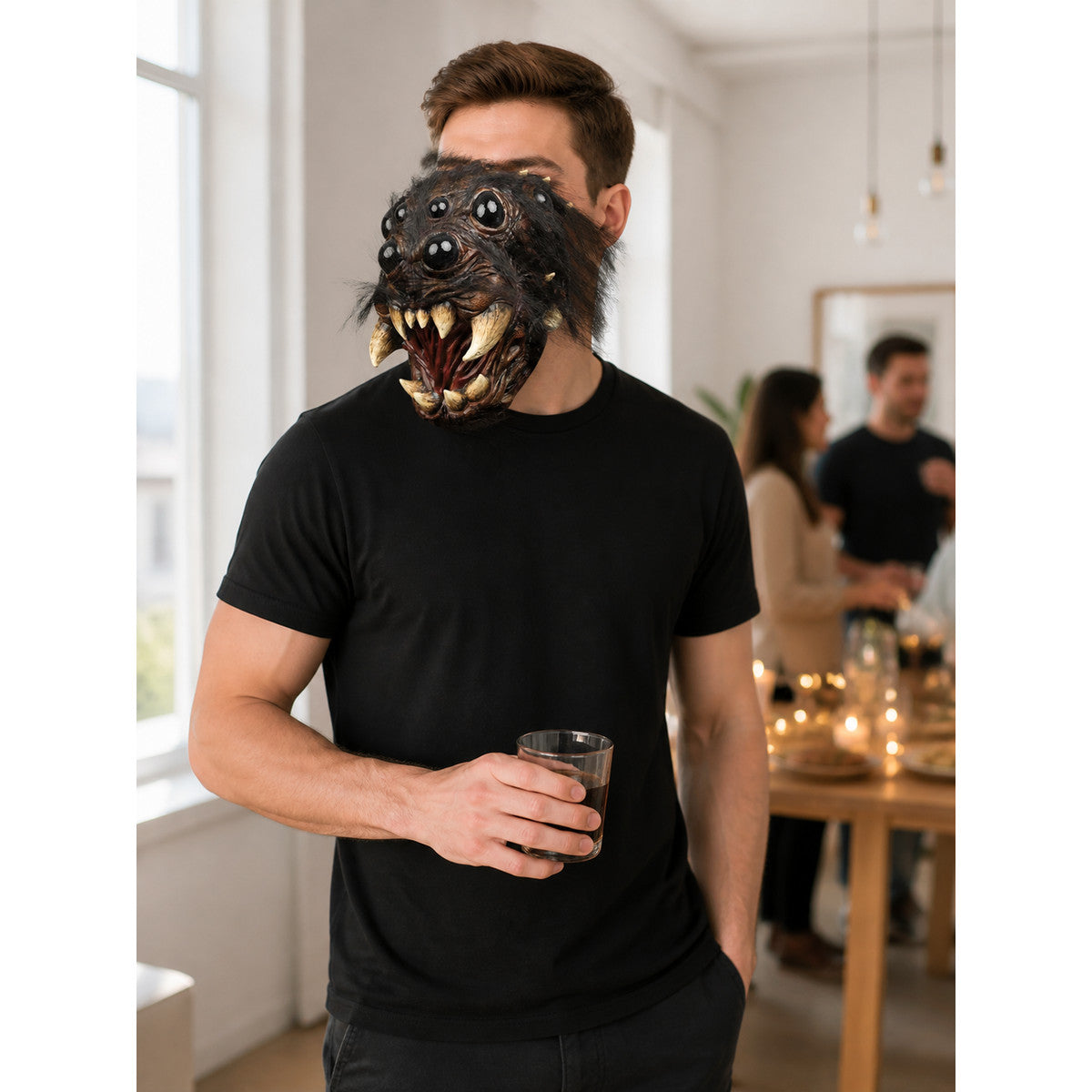 Halloween Spider Carnival Headpiece lifestyle view