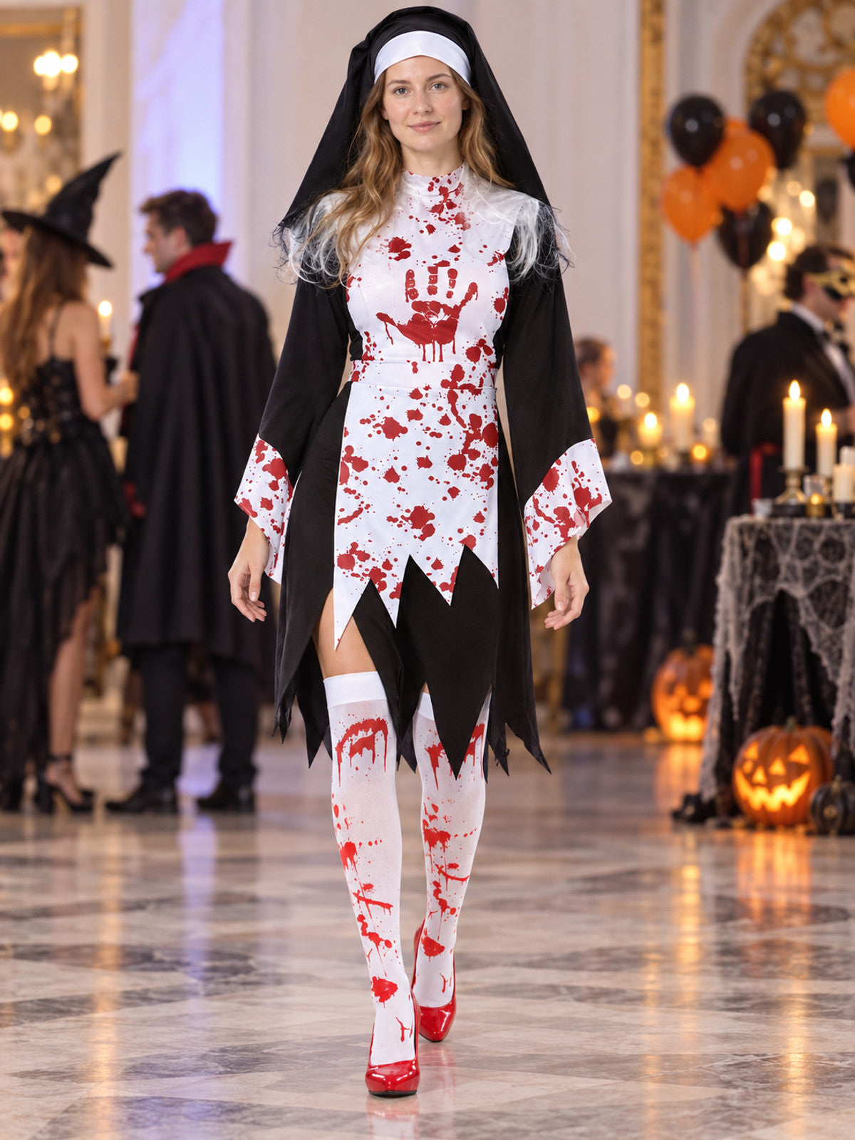 Blood Effect Halloween Carnival Costume