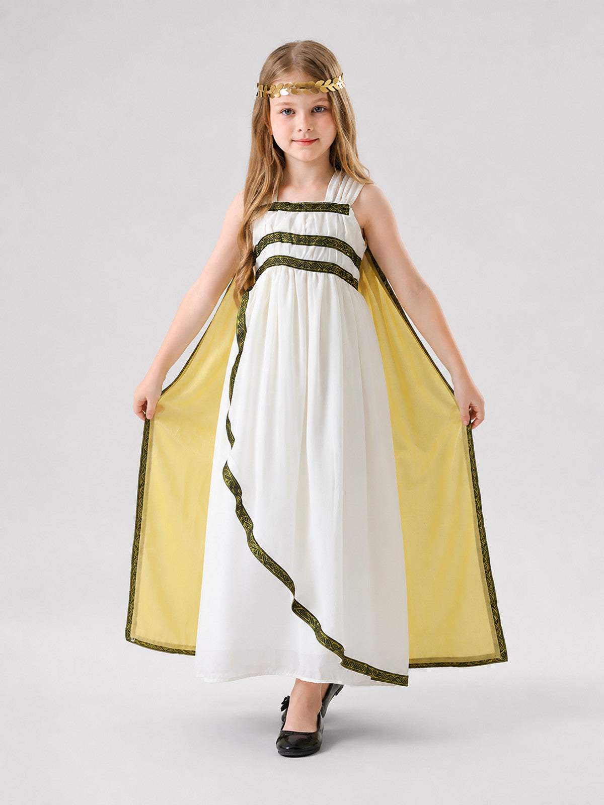 Cleopatra Cosplay Costume: Dress with Cape Costume Dresses detail