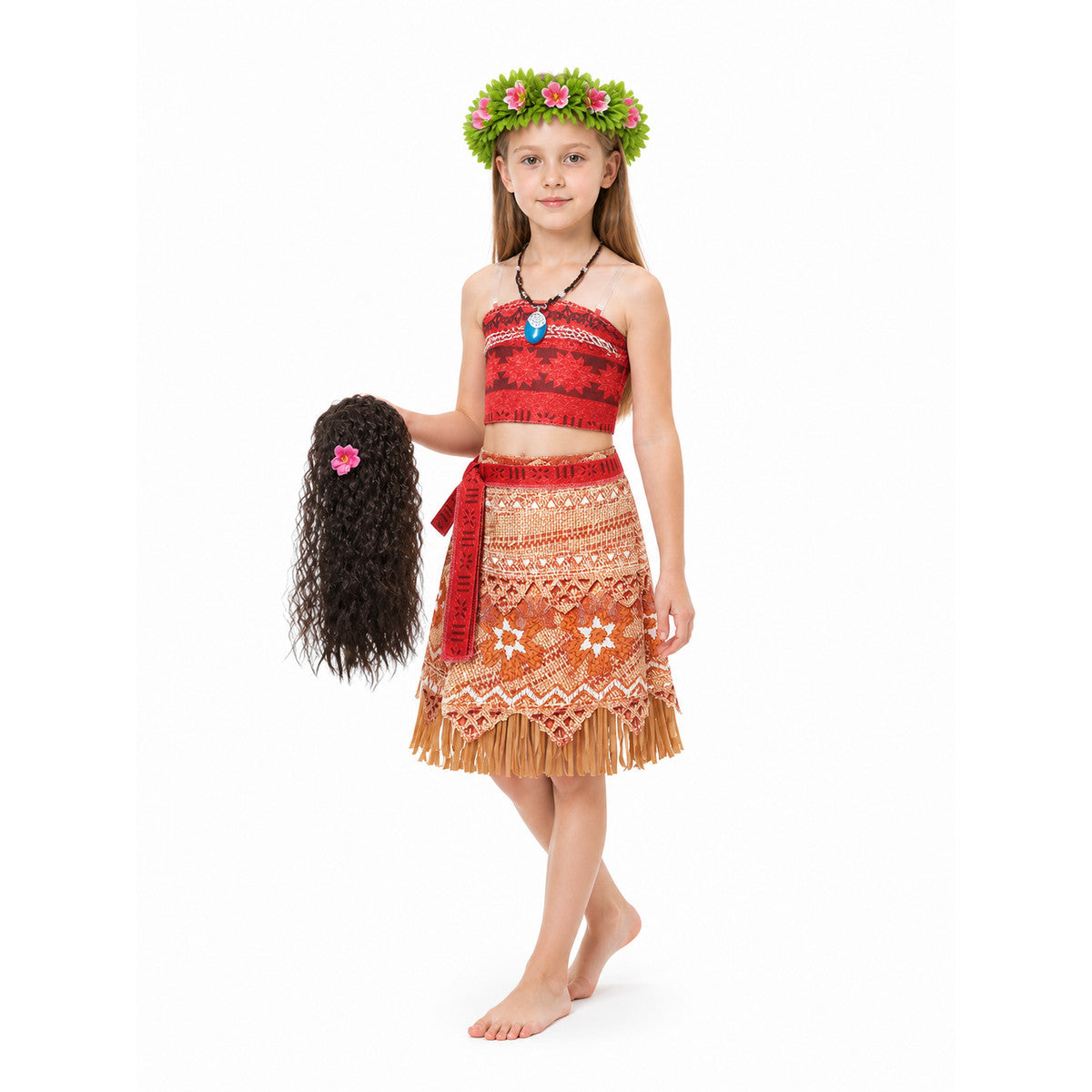 Children's Moana Princess Carnival Costume Costumes detail