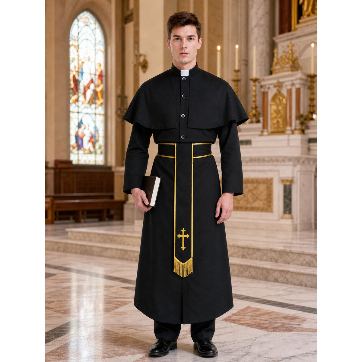 Clergy Costume with Robe lifestyle