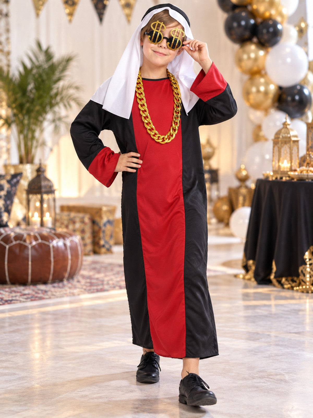 Kids' Carnival Cape Costume with Headpiece