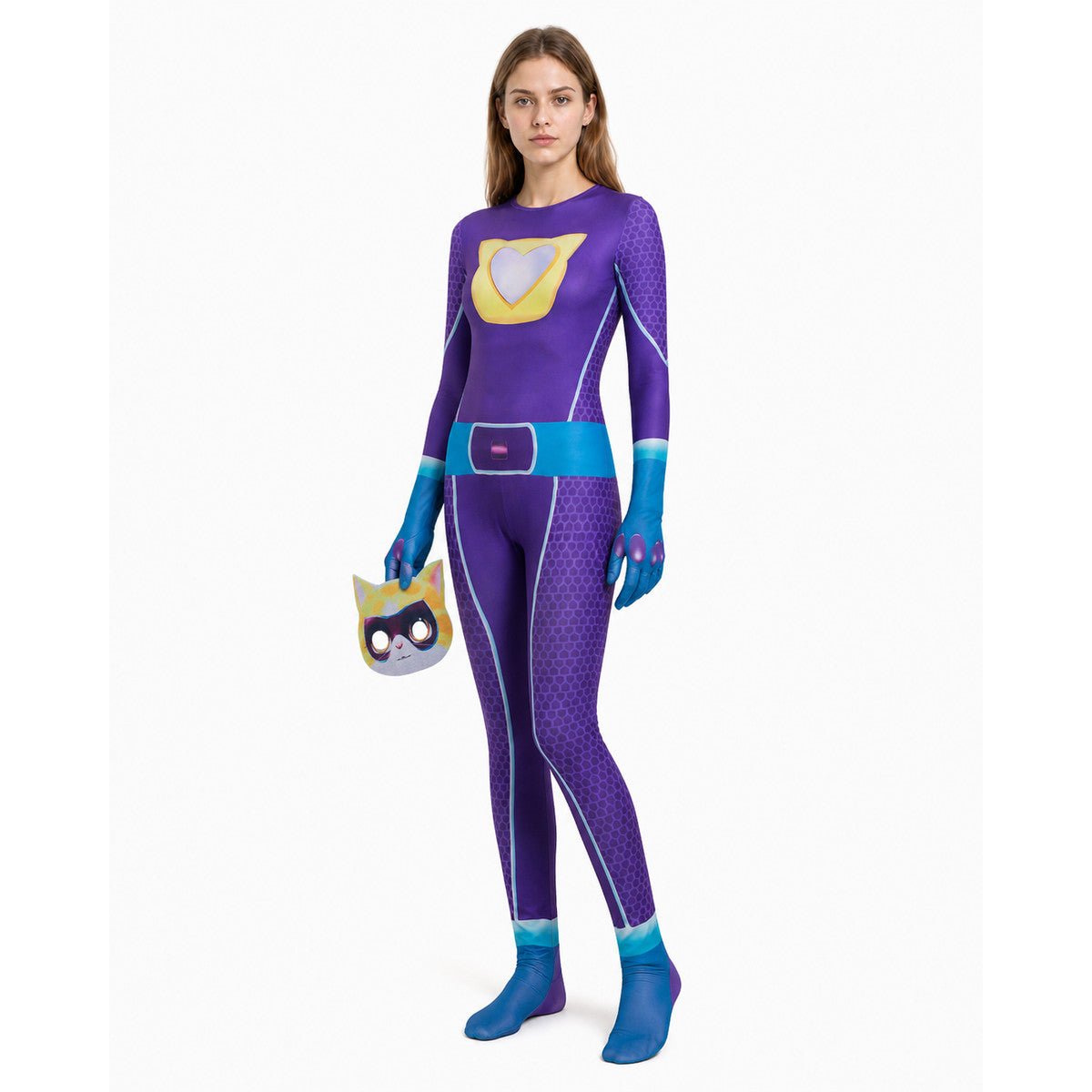SuperKitties Carnival Costume, One-Piece with Mask lifestyle