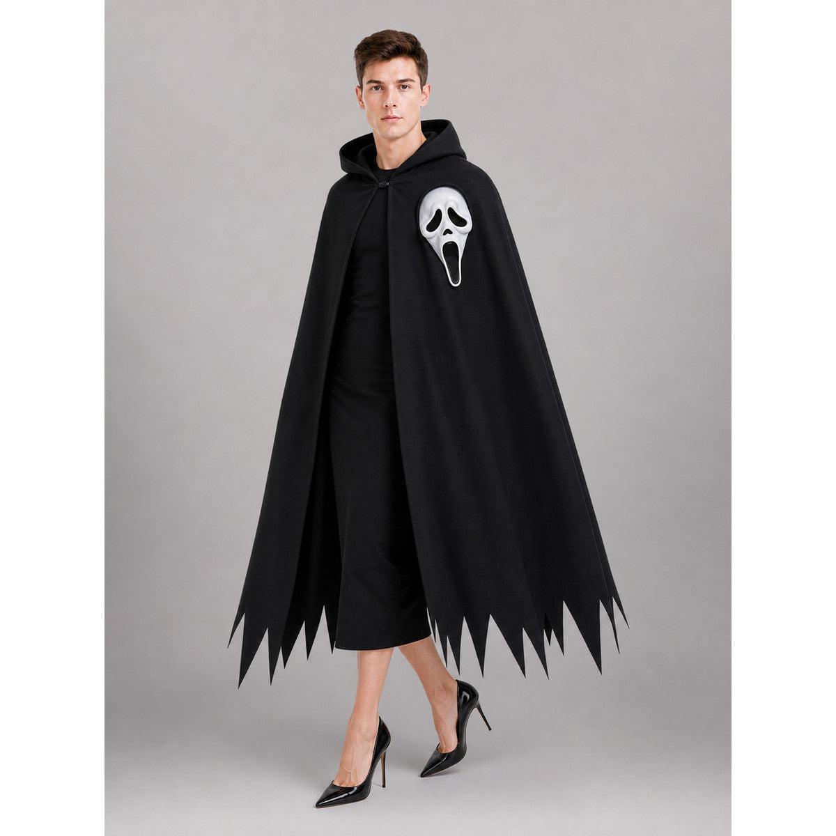 Black Carnival Cloak with Hood and Mask occasion guide