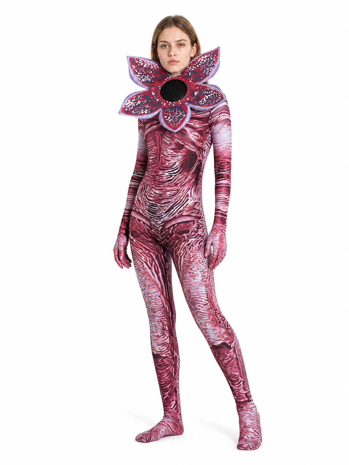 Carnivorous Flower Monster Carnival Costume with Headpiece