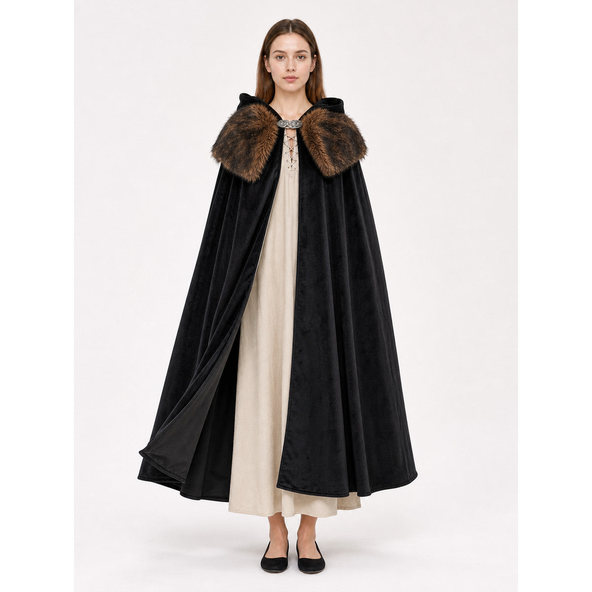 Black and Coffee Carnival Cloak, Medieval lifestyle