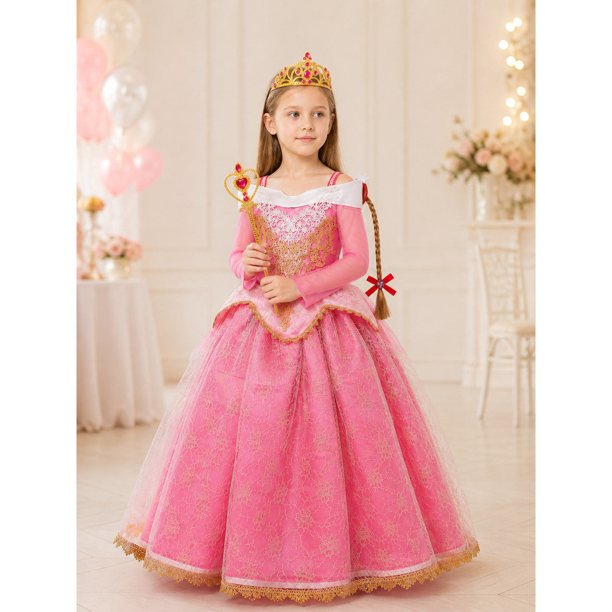 Pink Princess Costume for Halloween
