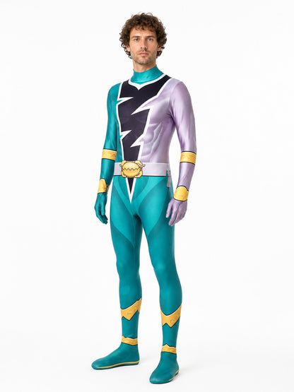 Cosplay Hooded Jumpsuit Costume with Mask