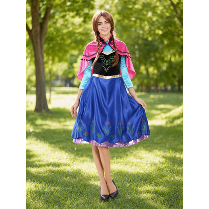 Snow White Carnival Costume with Dress and Cape lifestyle