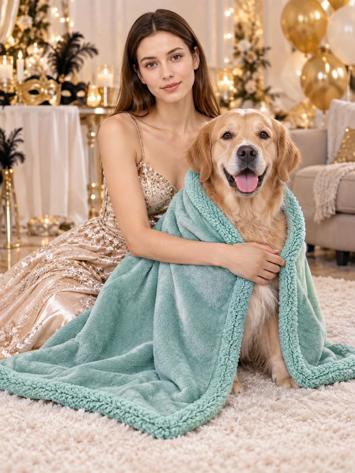 Waterproof Pet Blanket lifestyle view