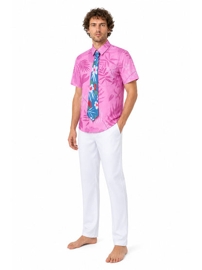 Children's Tropical Print Suit with Tie product detail