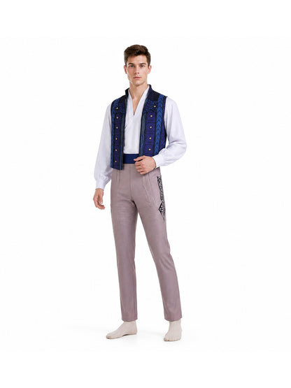 Stage costume with vest, shirt, and pants