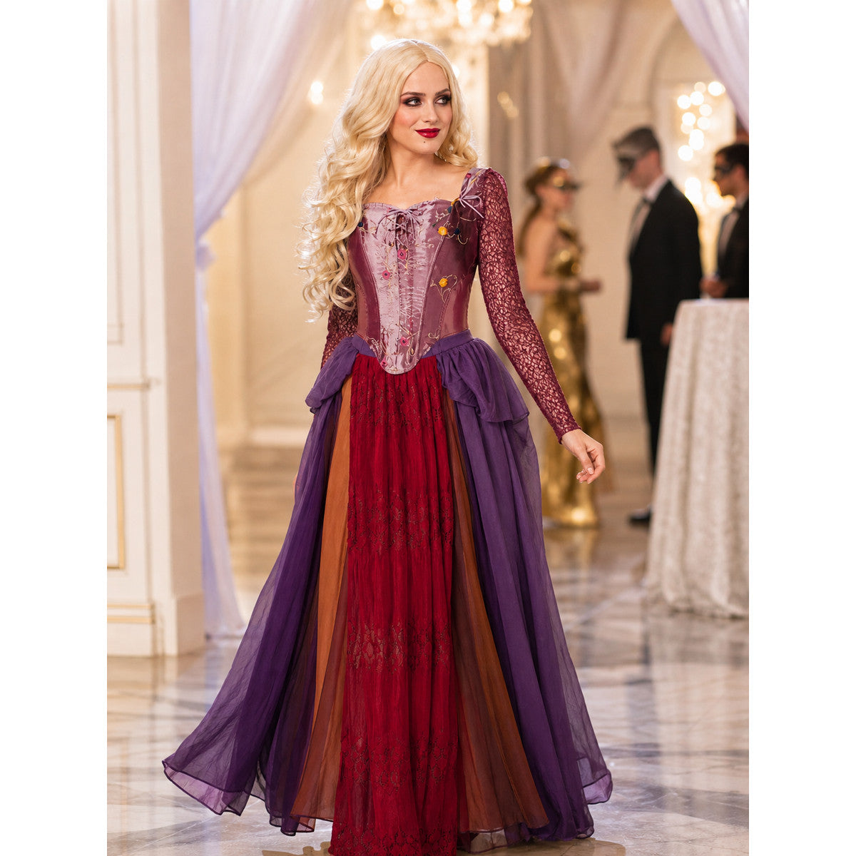 Winifred Cosplay Costume, Dress with Cape