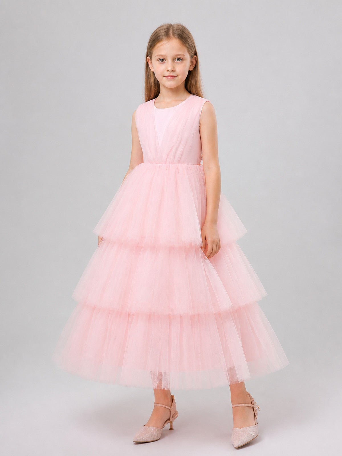 Princess Dress with Tulle Skirt LP-288 for Performances