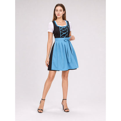 Dirndl-Style Carnival Dress with Apron