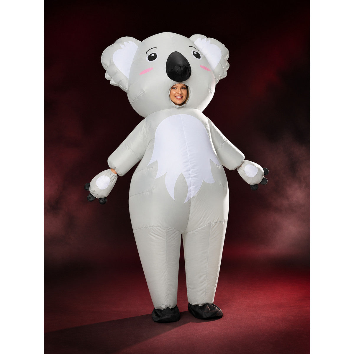 Koala Inflatable Costume, Funny Halloween Animal Onesie lifestyle