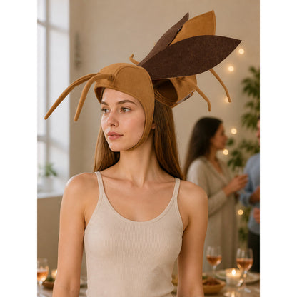 Halloween Cockroach Costume Headpiece with Wings lifestyle view