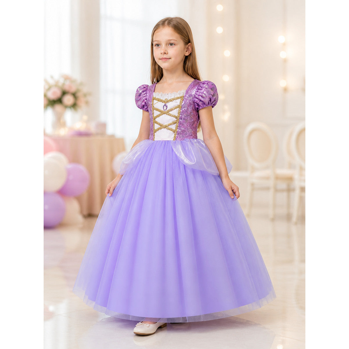 Princess Costume for Halloween and Cosplay lifestyle view