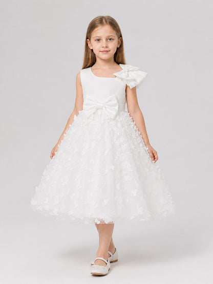 Full Princess Dress with Tulle Bows Costume Dresses detail