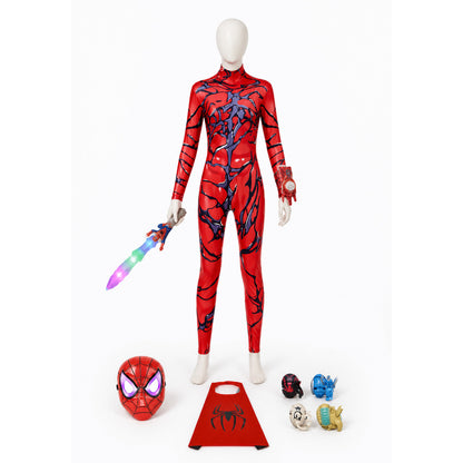 Children's Spider-Man Costume with Mask and Accessories Costume Masks detail