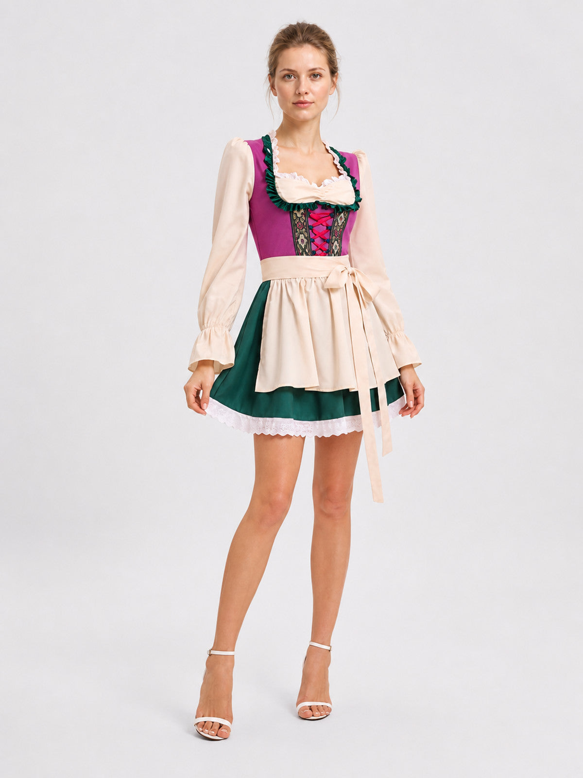 Bavarian Beer Festival Costume, Cosplay Dress Costume Dresses detail