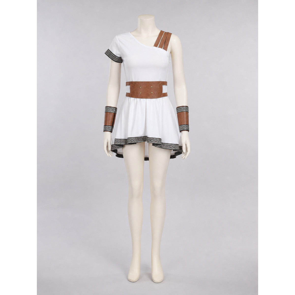 Historical Costume Dress with an Asymmetrical Shoulder lifestyle