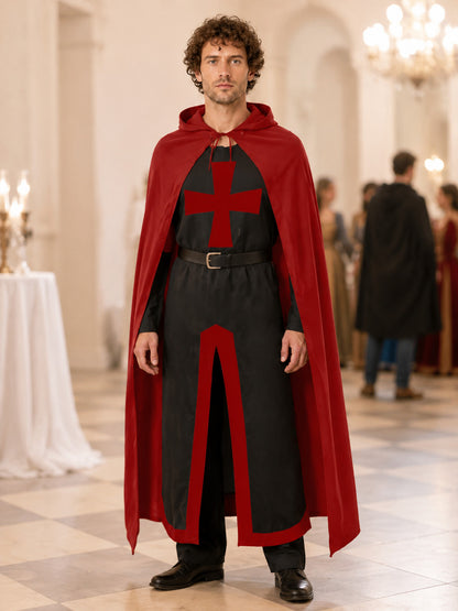 Templar Costume with Red Cross lifestyle view