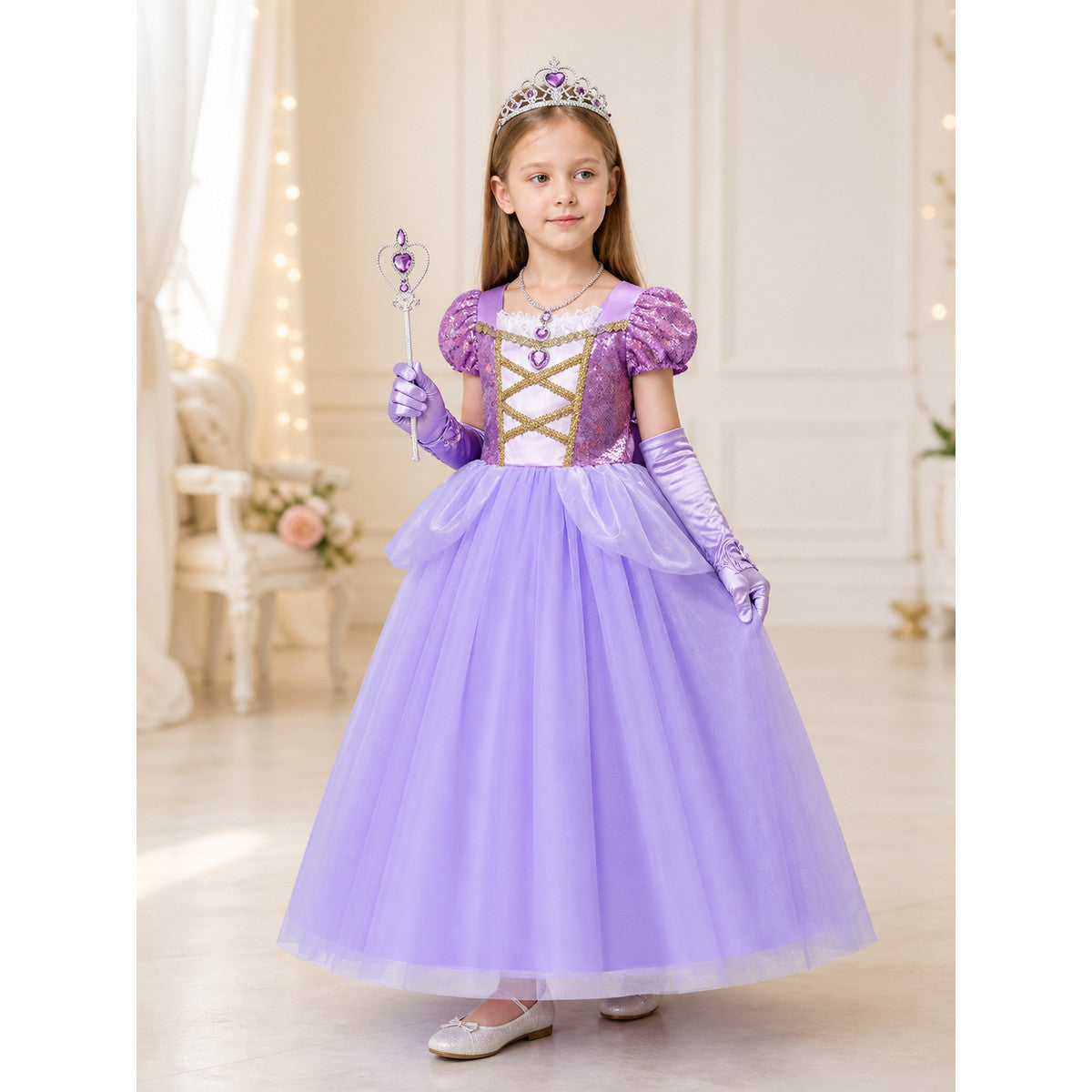 Princess Costume with Accessories for Halloween lifestyle view
