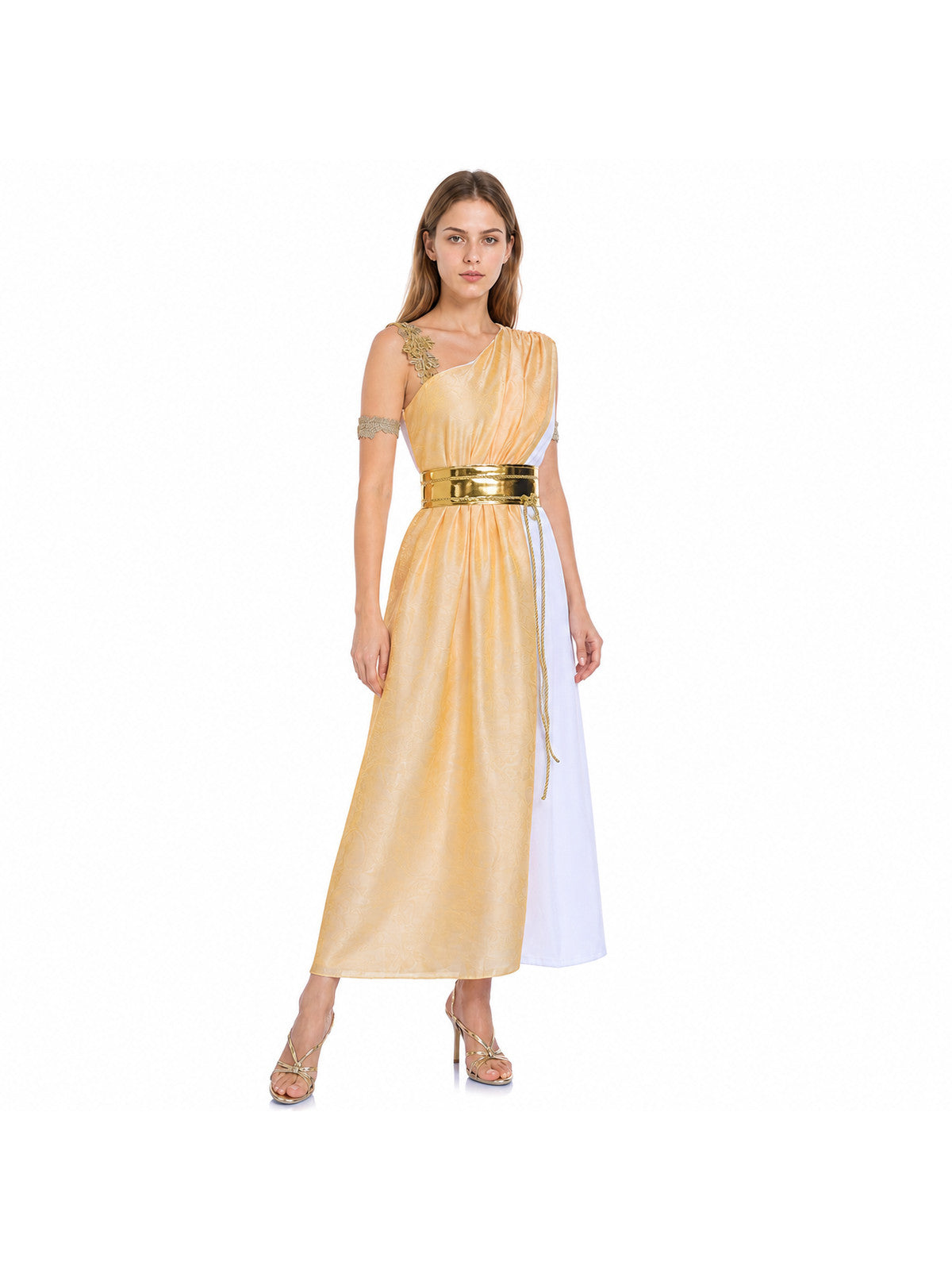 One-Shoulder Greek-Style Stage Costume