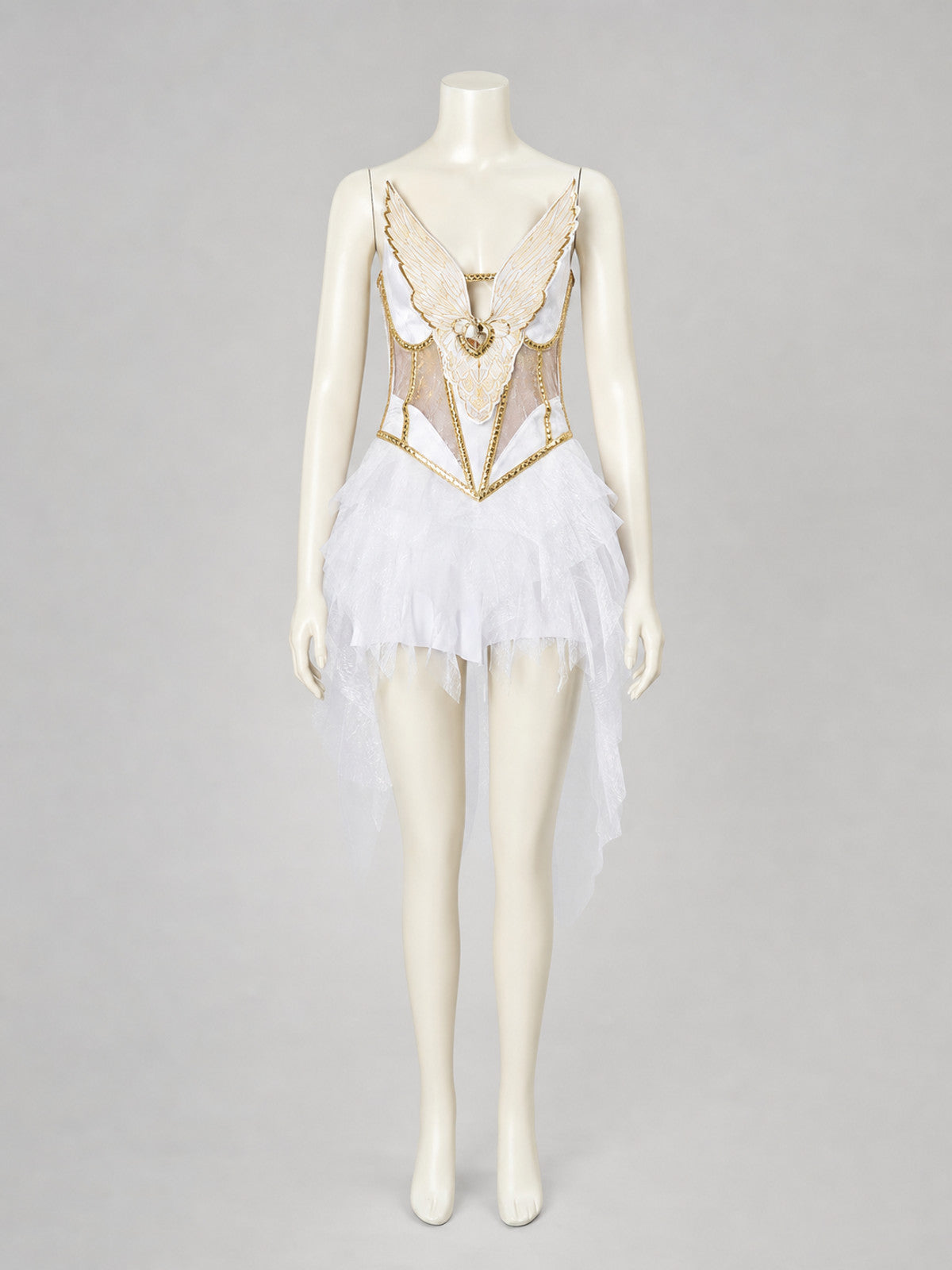Angel Stage Costume with Wings and Halo