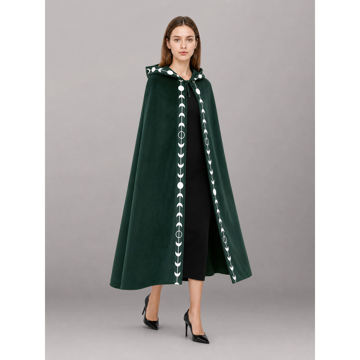Green Carnival Hooded Cloak for Cosplay occasion guide
