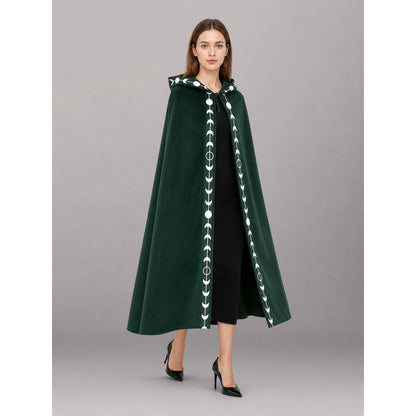 Green Carnival Hooded Cloak for Cosplay occasion guide